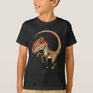 VelociraptorrovfågelDinosaur av Marco D Carillo T-shirt