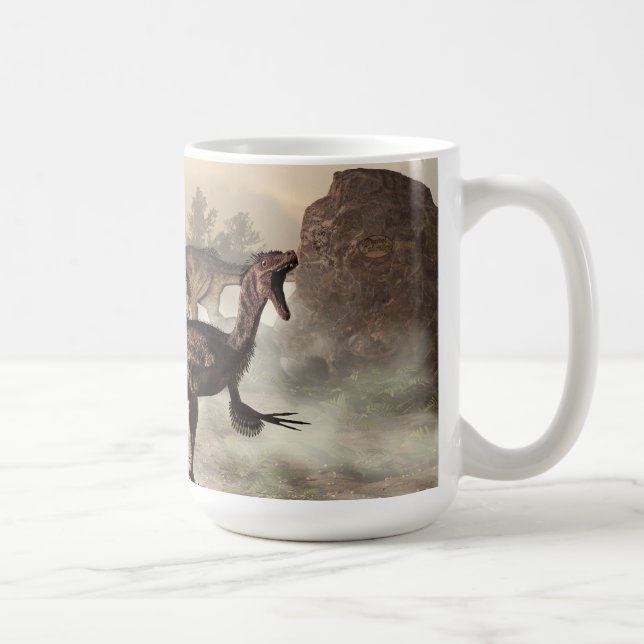 Velociraptors Kaffemugg (Höger)