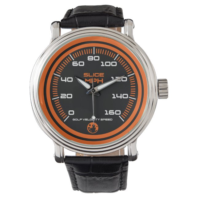 Velocity Speed Golf Nörd Armbandsur (Framsida)
