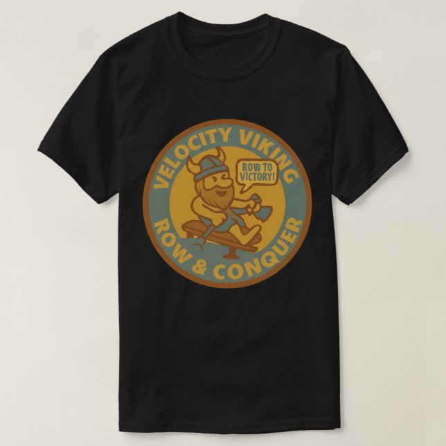 Velocity Viking Rad & Besegra T Shirt (Design framsida)