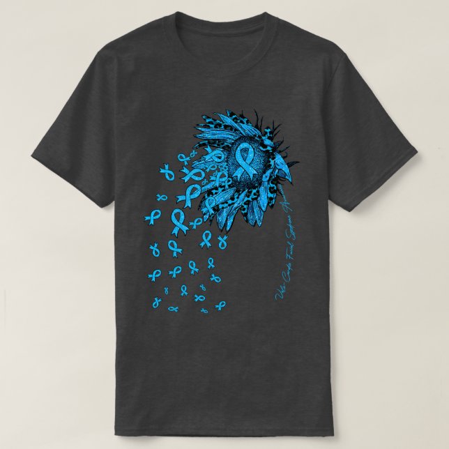 Velodio Fface Syndrome Awareness Solrosband T Shirt (Design framsida)