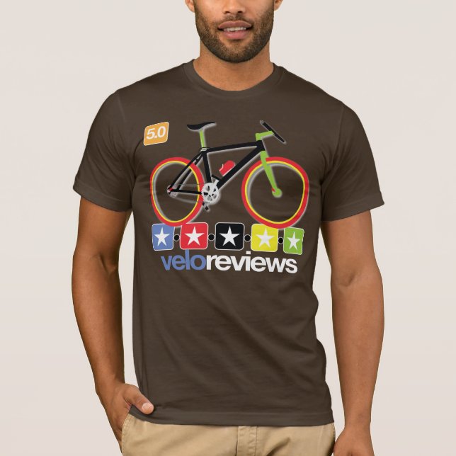 VeloReviews logotyputslagsplats T-shirt (Framsida)
