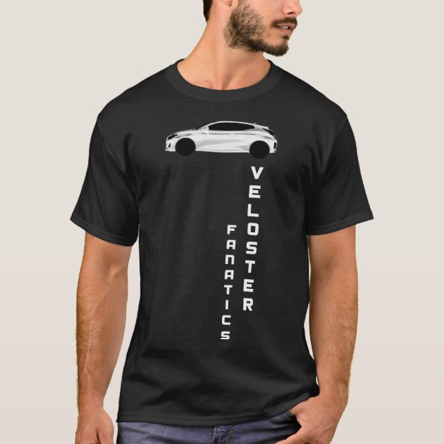 Veloster Fanatics Logotyp Classic T- Shirt T (Framsida)