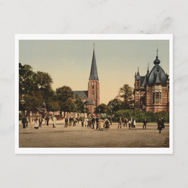 Velper Square, Arnhem, Nederländerna Vykort (Framsida)