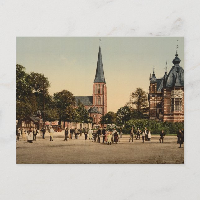 Velper Square, Arnhem, Nederländerna Vykort (Framsida)