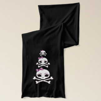 Velusa Skullie Crossbones Halsduk