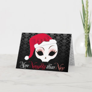 Velusa Skullie "som är mer stygg än trevligt" kort