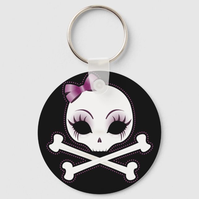 VelusaSkullie Nyckelring (Framsida)
