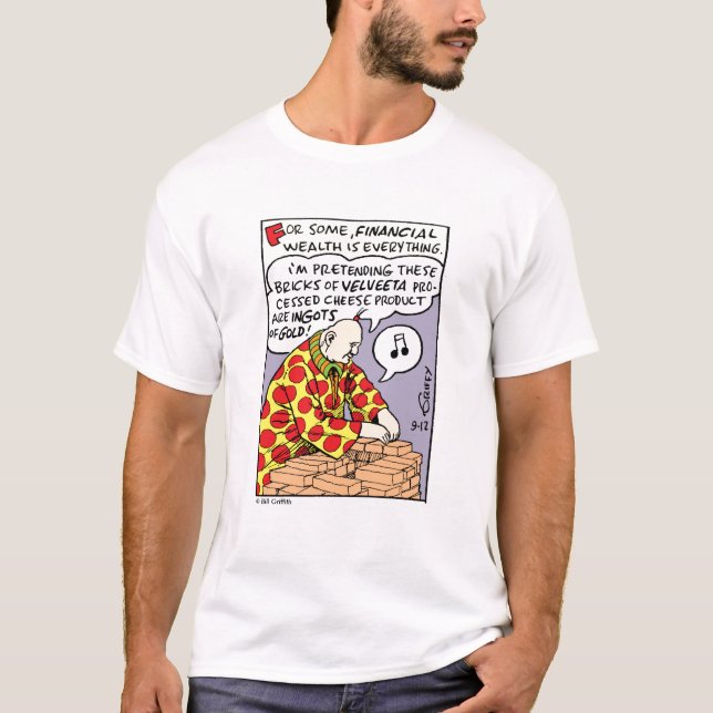Velveeta är guld-! t-shirt (Framsida)