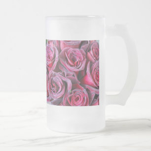 Velvet Beauty Frosted Glass Beer Mugg