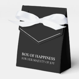 Velvet Black Box of Happiness for Her Majesty Presentaskar