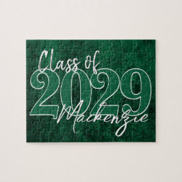 Velvet Grad | Emerald Grönt Jewel Tone Grunge Pussel
