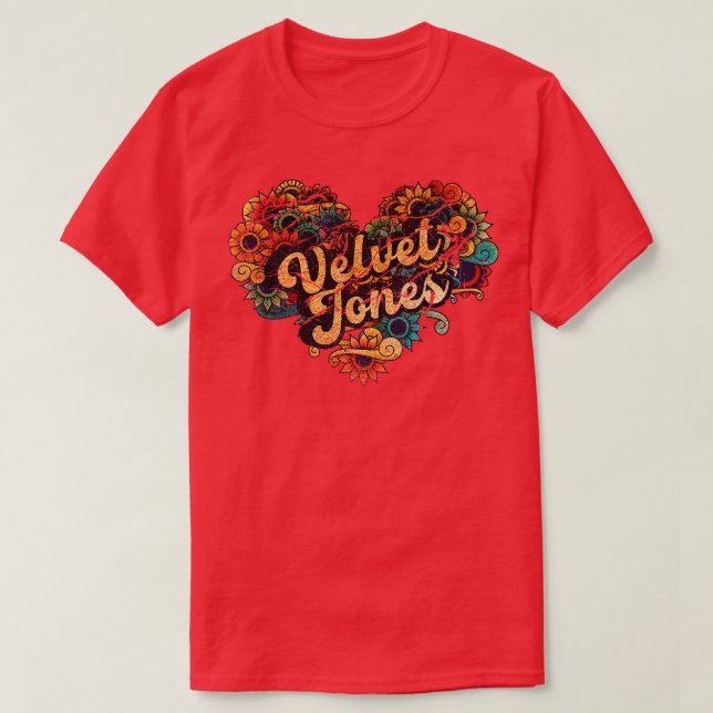 Velvet Jones Gloomy T Shirt (Design framsida)