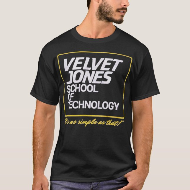 Velvet Jones - Teknikskolan T Shirt (Framsida)
