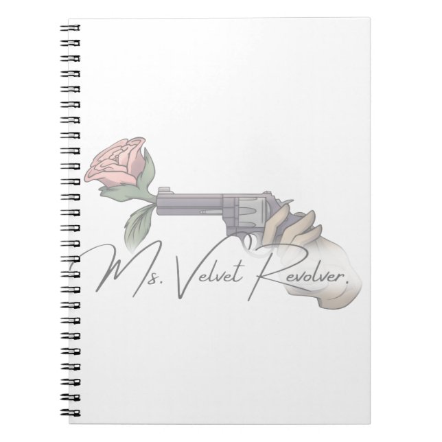 Velvet Revolver Brand Logotyp 2025 Anteckningsbok (Framsidan)
