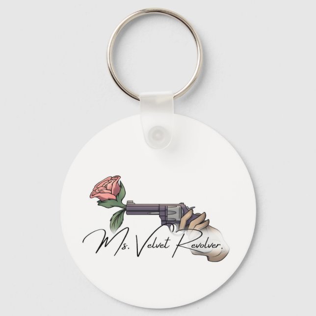 Velvet Revolver Brand Logotyp 2025 Nyckelring (Framsida)