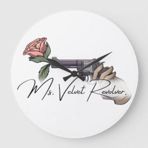 Velvet Revolver Brand Logotyp 2025 Stor Klocka