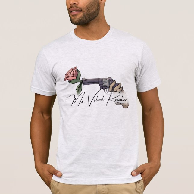 Velvet Revolver Brand Logotyp 2025 T Shirt (Framsida)