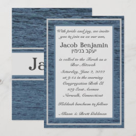 Velvet Seas-inbjudan Inbjudningar