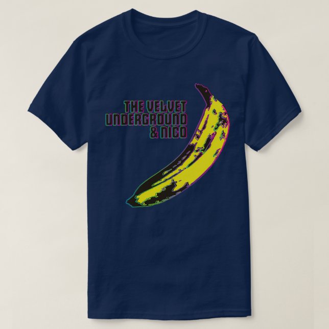 Velvet Underground 70s 1970s Retro Vintage T Shirt (Design framsida)
