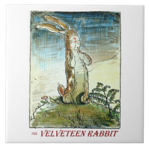 Velveteen-kaninen av Margery Williams Kakelplatta