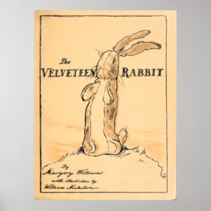 Velveteen Rabbit - Bok Cover Poster