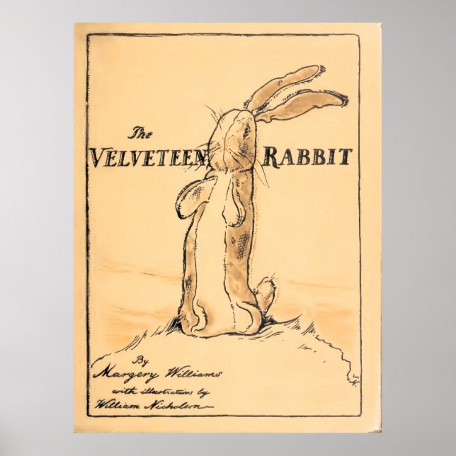 Velveteen Rabbit - Bok Cover Poster (Framsidan)