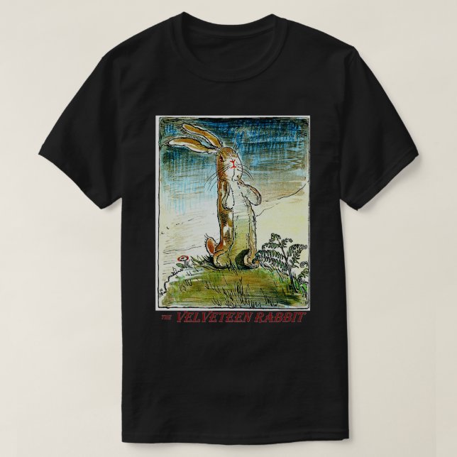 Velveteen Rabbit - Margery Williams  T Shirt (Design framsida)