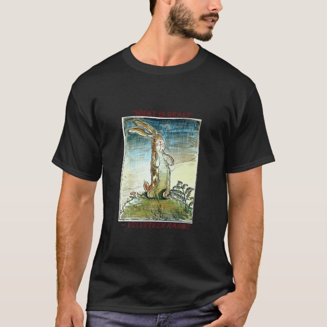 Velveteen Rabbit What by Margery Willi T Shirt (Framsida)