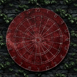 Velvety Henna Damask | Red Distress Grunge Darttavla<br><div class="desc">1900-talet, allt uppåt! Edgy och dramatisk gothininspirerad mörk, snabb baroque-damm i djupt rik palett skapar en opulent vintage krossad sammet struktur. Från den lyxiga och sofistikerade samlingen med Moody judiska toner ger den här noveltyn en blandad abstrakt i contemporary unisex (men ändå feminin) som ger perfekt av dammmuterad, underskattad färg....</div>