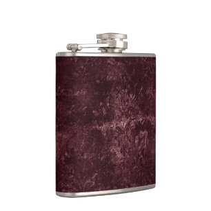 Velvety Vin Damask Bordeaux Sangria Grunge Glam Fickplunta