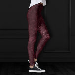 Velvety Vin Damask | Bordeaux Sangria Grunge Glam Leggings<br><div class="desc">1900-talet, allt uppåt! Edgy och dramatisk gothininspirerad mörk, snabb baroque-damm i djupt rik palett skapar en opulent vintage krossad sammet struktur. Från den lyxiga och sofistikerade samlingen med Moody judiska toner ger den här noveltyn en blandad abstrakt i contemporary unisex (men ändå feminin) som ger perfekt av dammmuterad, underskattad färg....</div>