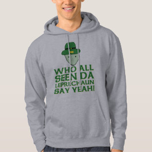 Vem all sedd Da-trollnågot att säga Yeah Meme Sweatshirt Med Luva