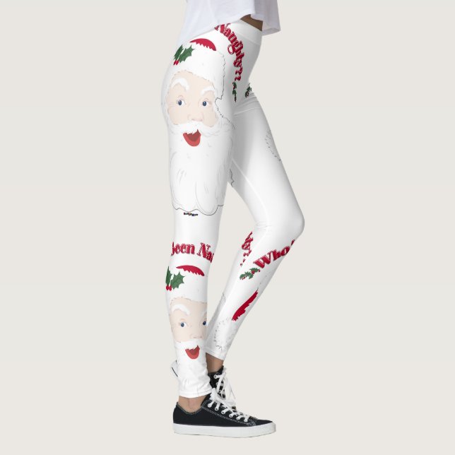 Vem är Been Naughty? Vintage Santa Leggings (Höger)