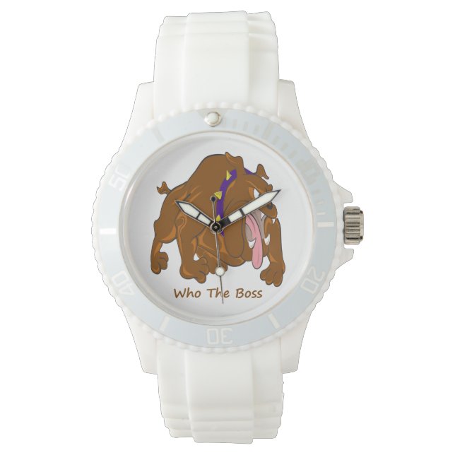Vem är Chef? Armbandsur (Framsida)