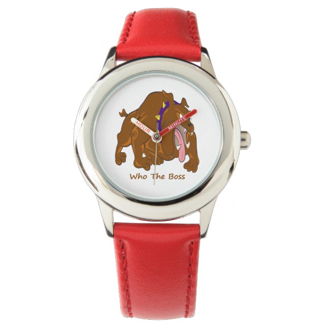 Vem Är Chefen Armbandsur (Framsida)