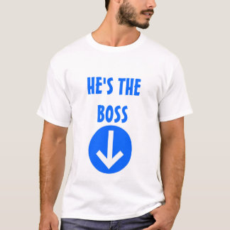 Vem är chefen t-shirt