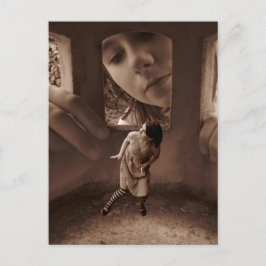 Vem är där? vykort