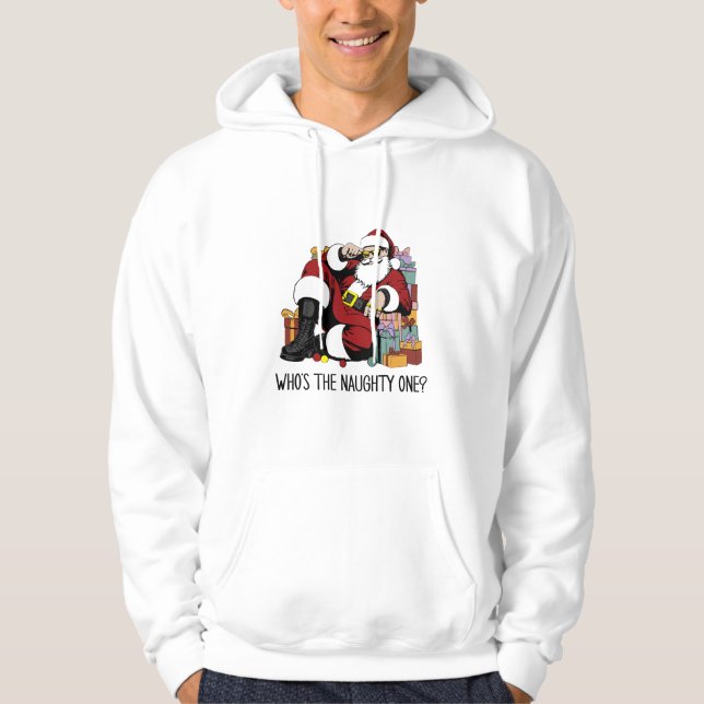 Vem är den busiga en hoodie (Framsida)