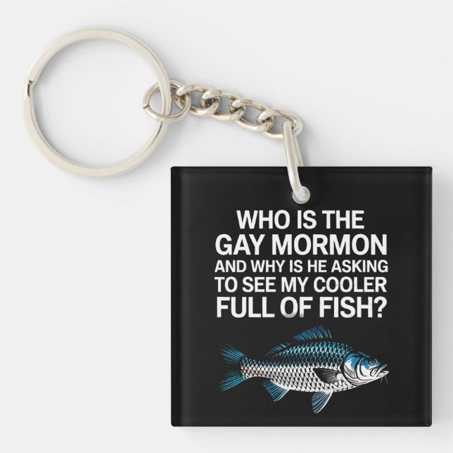 Vem Är Den Homosexuelle Mormon Roliga HBTQ Pride F (Framsidan)