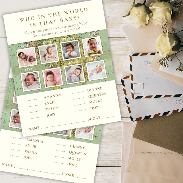 Vem är det där Baby gissar Baby fotospel? (Skapare uppladdad)