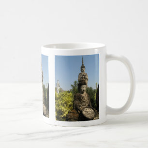 Vem är det du gör? Nong Khai, Isaan, Thailand Kaffemugg