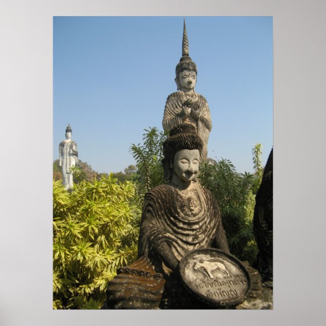 Vem är det du gör? Nong Khai, Isaan, Thailand Poster (Framsidan)