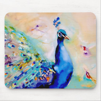 "Vem är det mest nätt?", Påfågel och Hummingbirds Musmatta