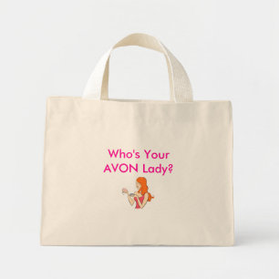 Vem är din AVON Dam?Tygkasse Mini Tygkasse