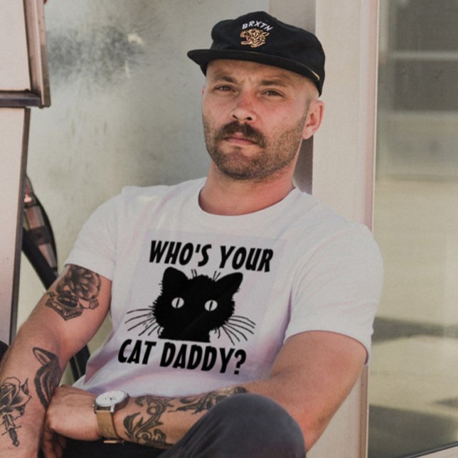 Vem är din Cat pappa Pappa T-shirts, Lusj T-Shirt? T Shirt (Skapare uppladdad)
