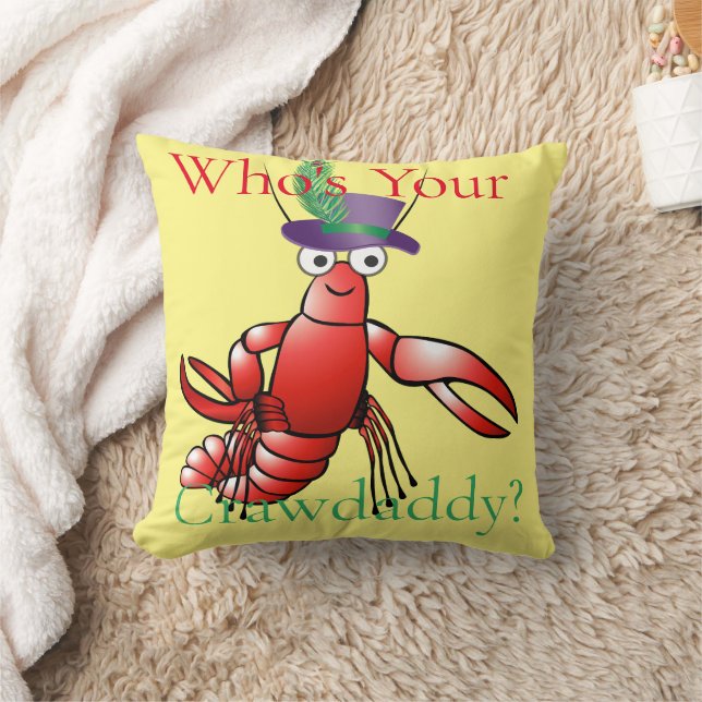 Vem Är Din Crawdaddy? Thunder_Cove Kudde (Filt)