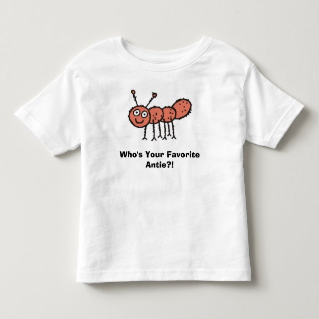 Vem är din favorit- Antie?! Tee Shirt (Framsida)