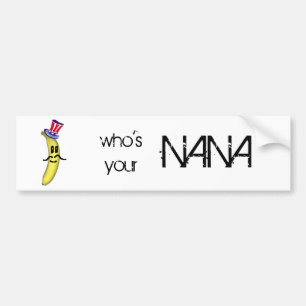 vem är din Nana Bildekal