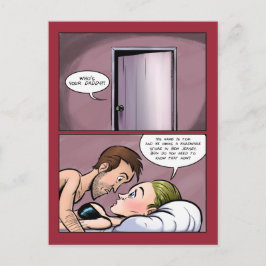 Vem är din pappa Alla hjärtans dag? Helg Vykort